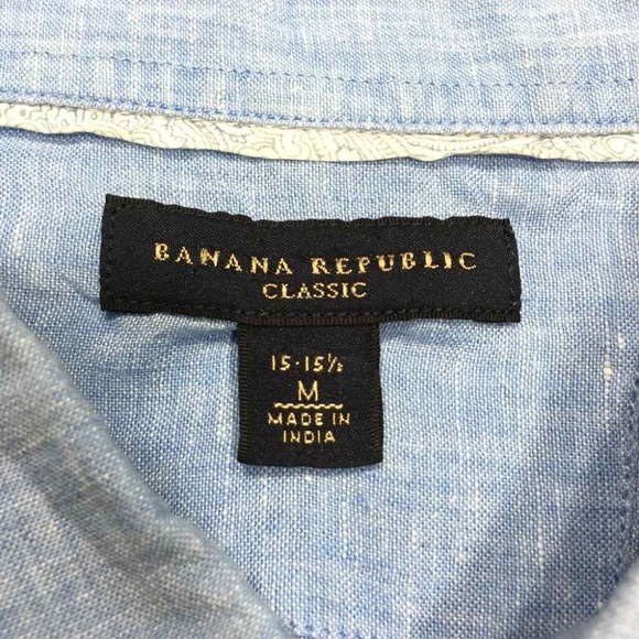 Banana Republic Linen Button Shirt - Picture 5 of 5